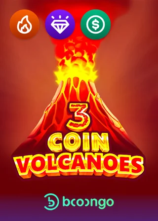 3 Coin Volcanoes gokkast